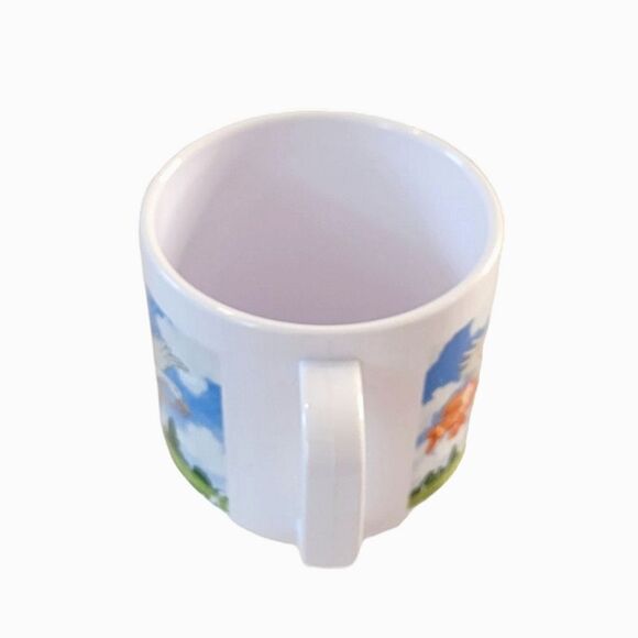 Zak Designs Nursery Rhyme "Hey, Diddle, Diddle" Children's  Melamine Plate & Cup - Picture 10 of 11